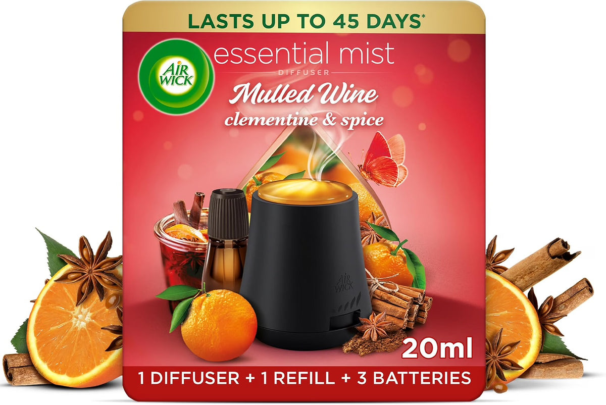 Air wick essential mist diffuser kit