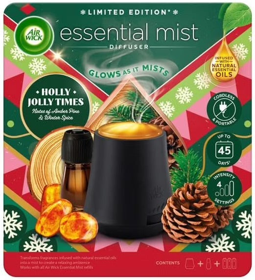 Air wick essential mist diffuser kit