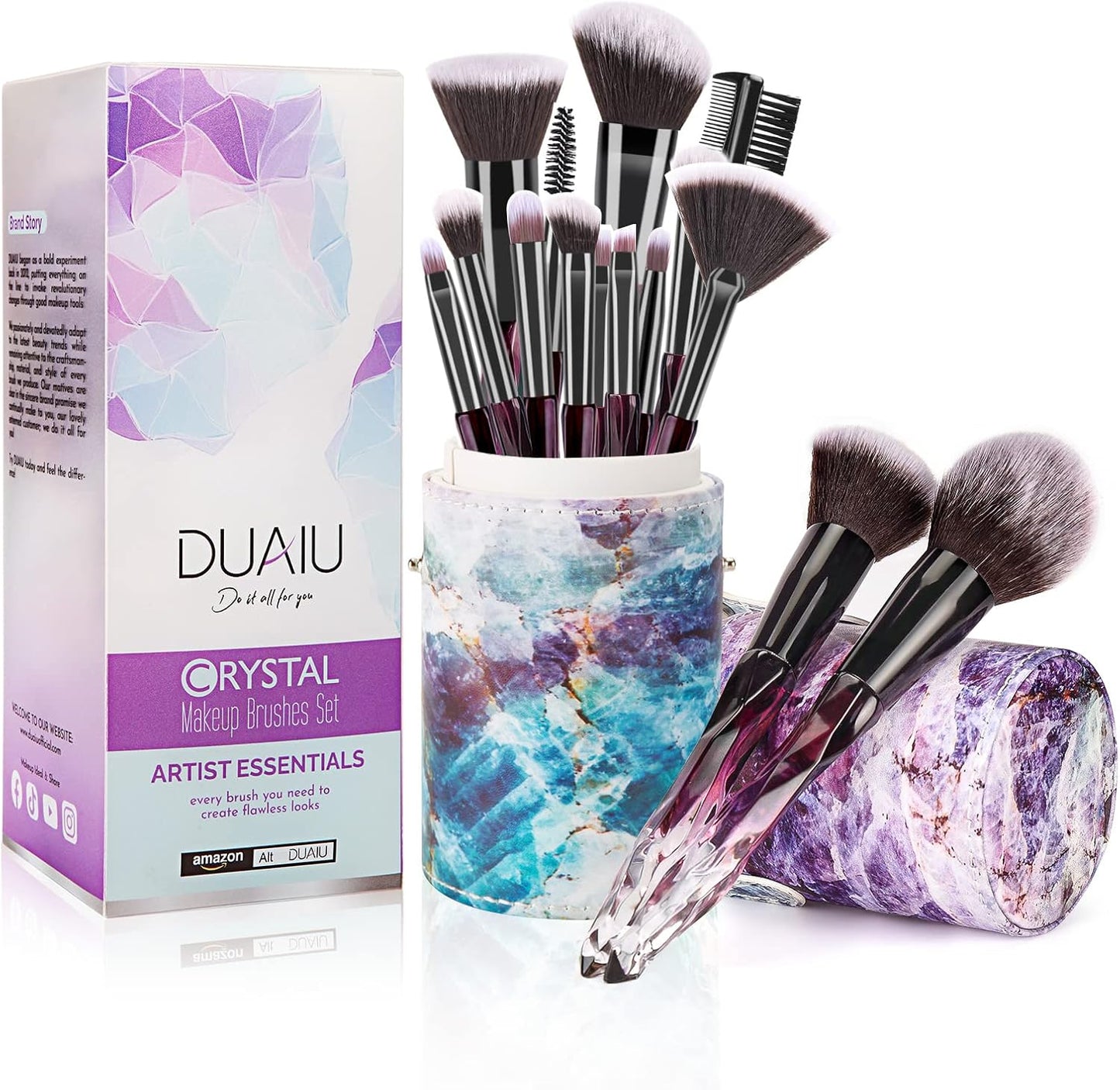 Make up brush set