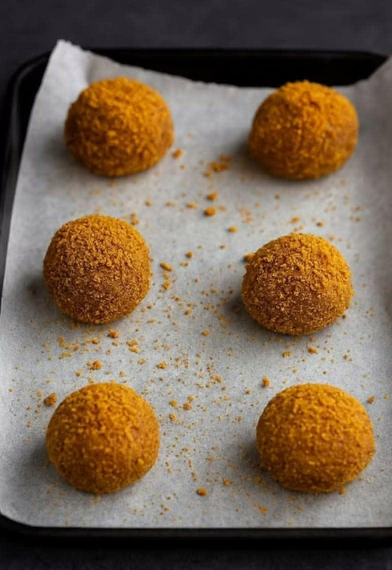 12 chocolate truffle balls
