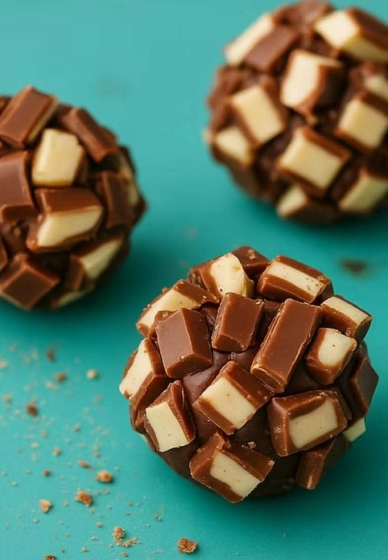 12 chocolate truffle balls