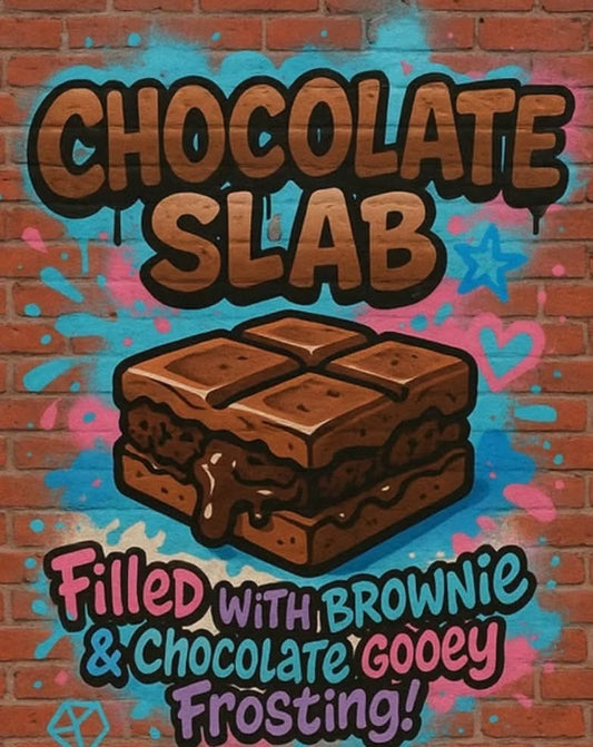 Chocolate filled slab