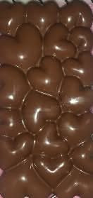 Various topped chocolate bars