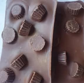 Various topped chocolate bars