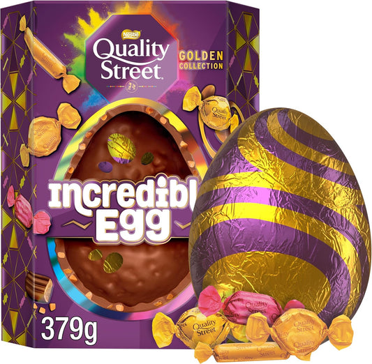 Incredible quality street egg