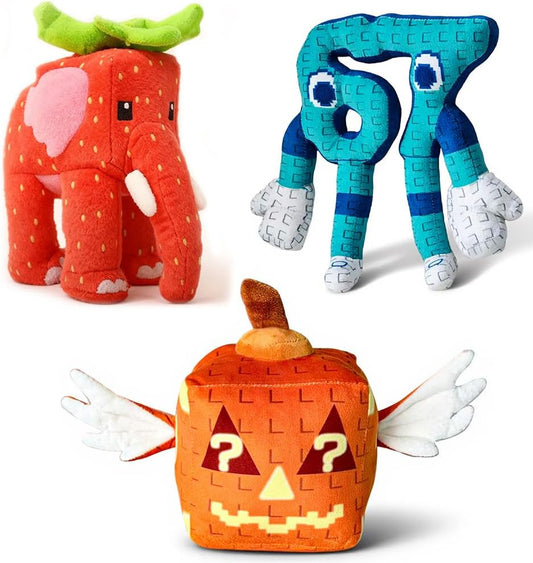 3 piece plush teddies