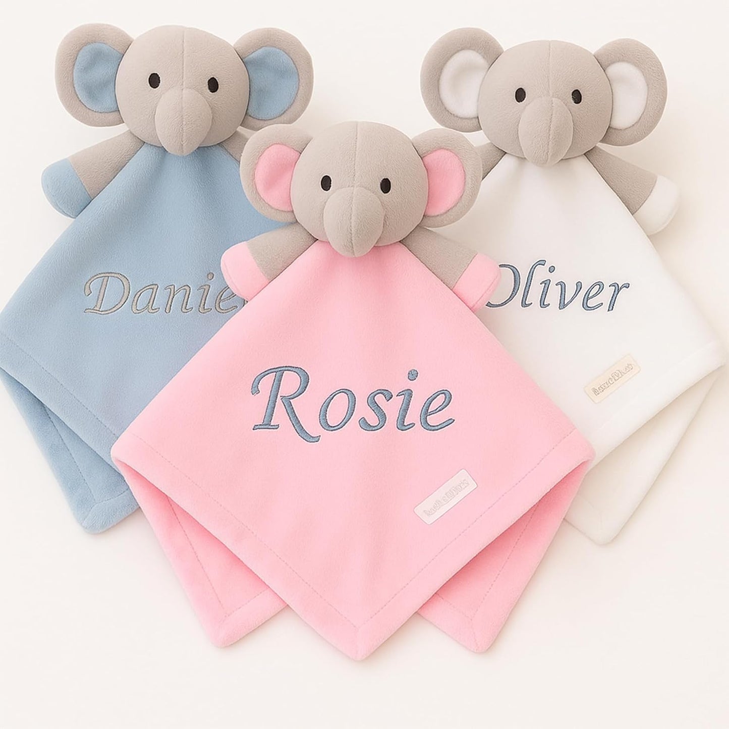 Personalised baby comforter