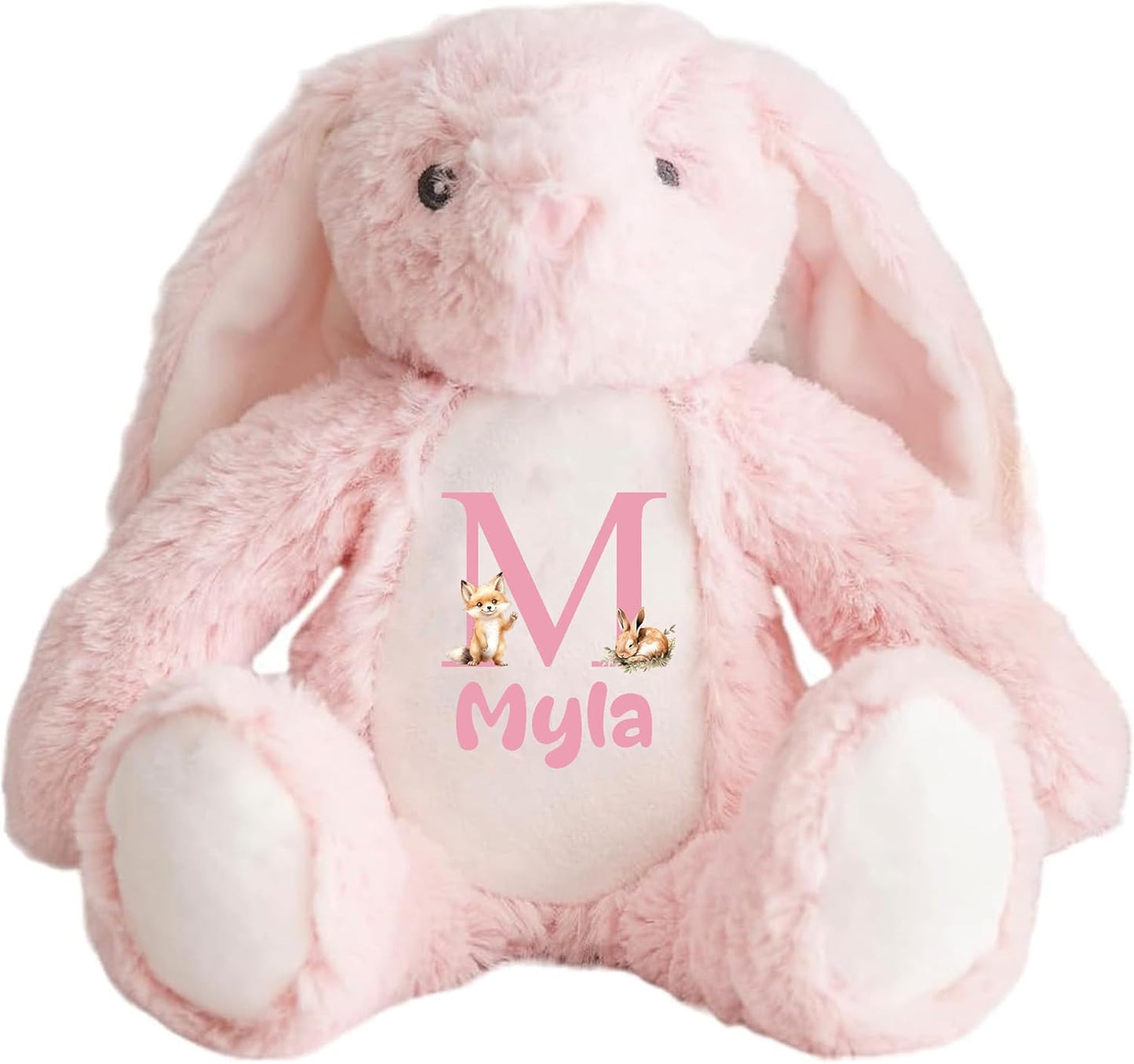 Personalised bunny teddies
