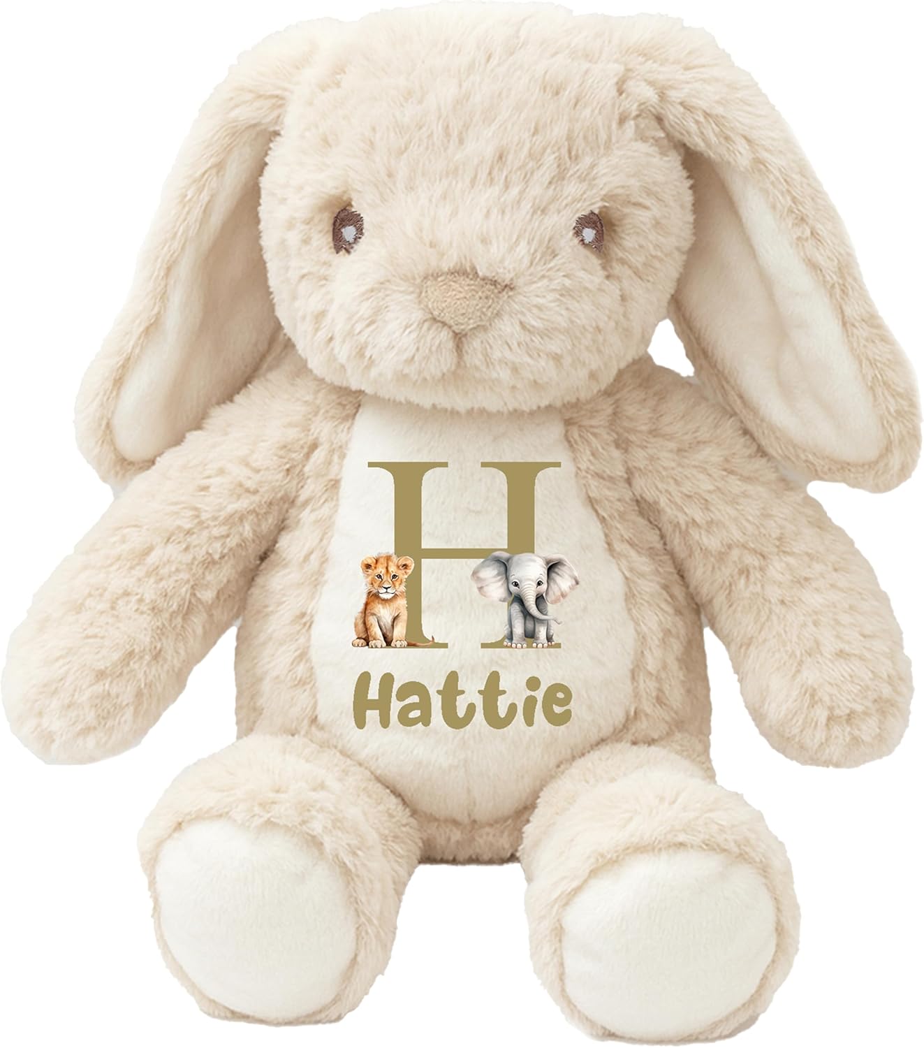 Personalised bunny teddies