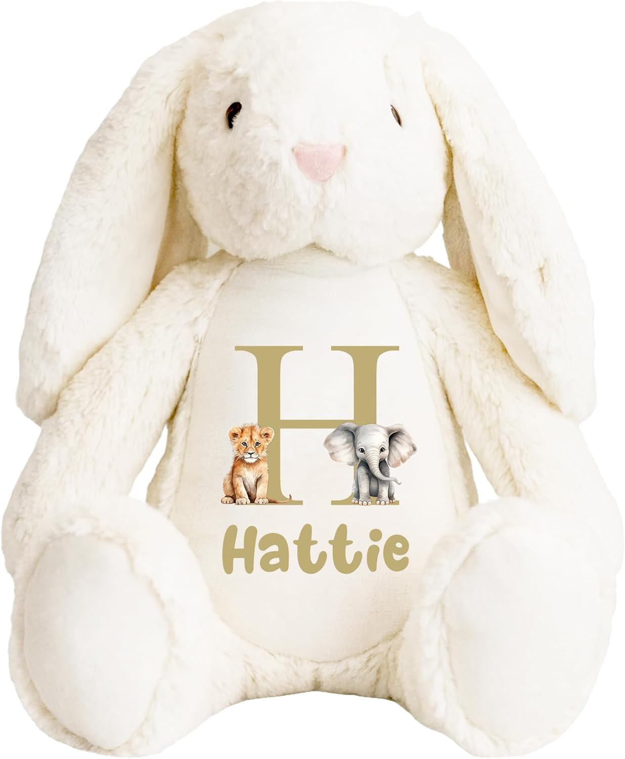 Personalised bunny teddies