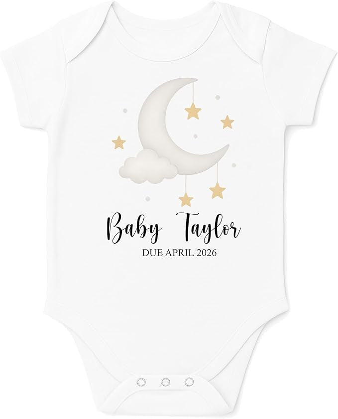 Personalised baby vest