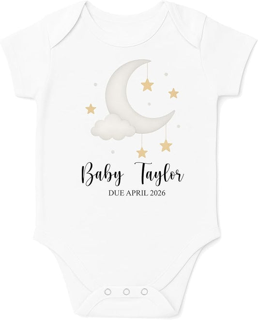 Personalised baby vest