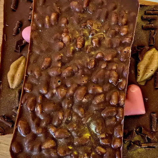 Krispie Chocolate Slab