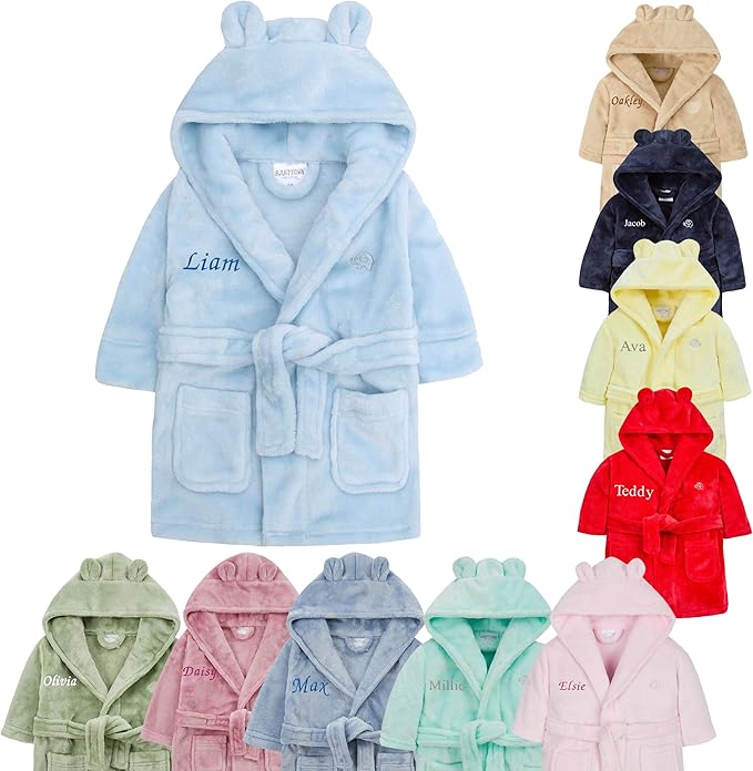 Personalised dressing gown