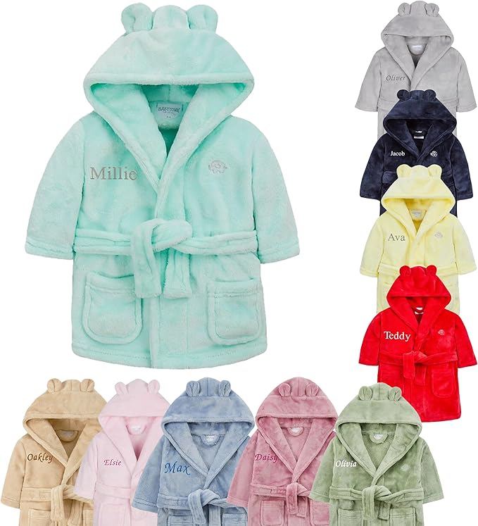 Personalised dressing gown