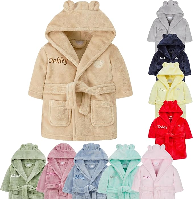 Personalised dressing gown