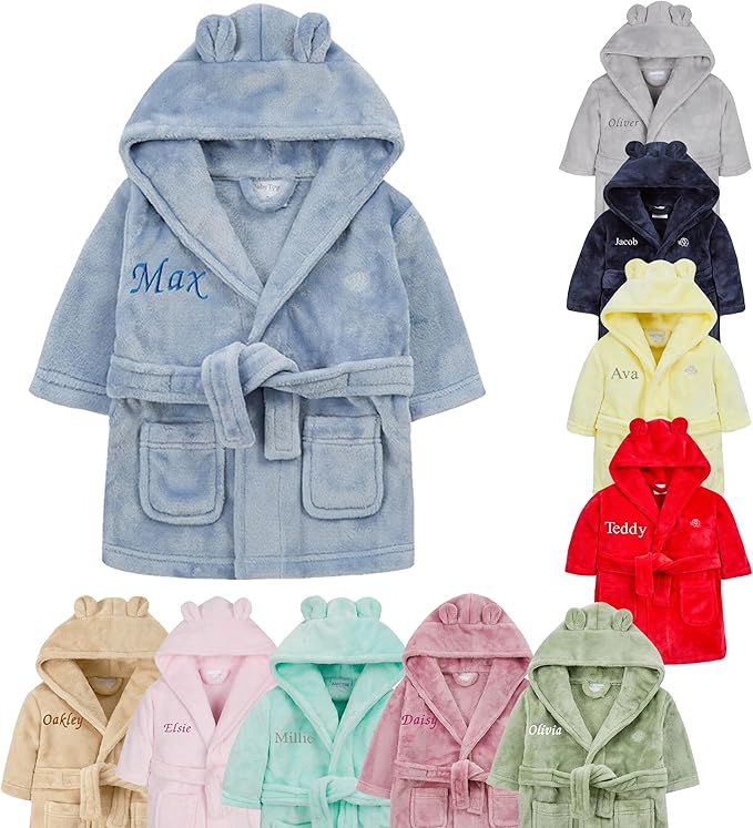 Personalised dressing gown