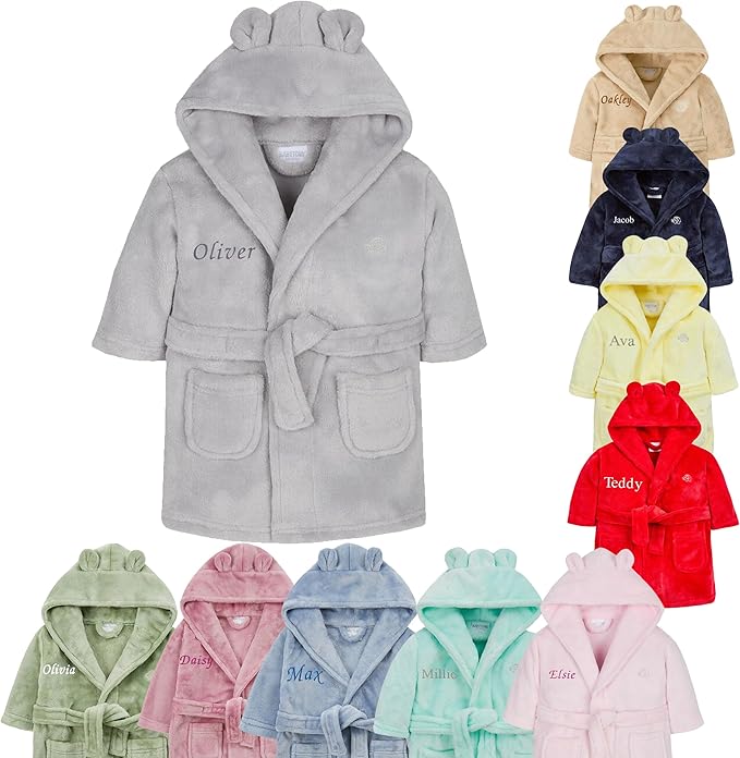 Personalised dressing gown