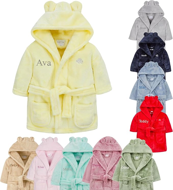 Personalised dressing gown