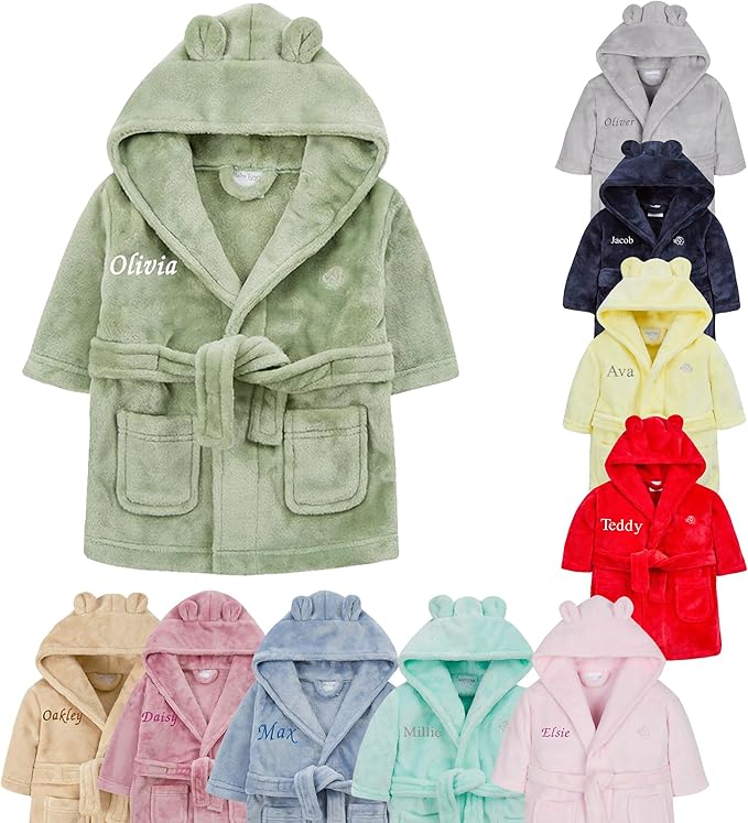 Personalised dressing gown