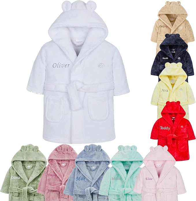 Personalised dressing gown