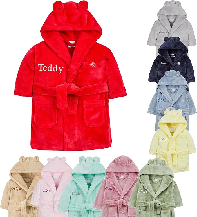 Personalised dressing gown