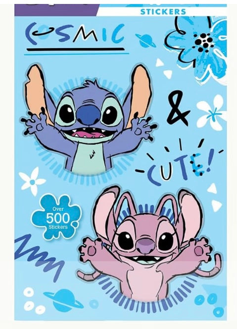 Disney Stitch Stickers 500 Pack