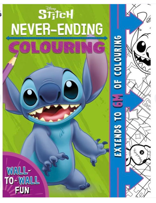 Disney Lilo & Stitch Never-Ending Colouring Book