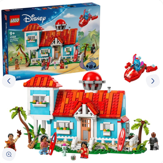 LEGO ǀ Disney Lilo and Stitch Beach House Set