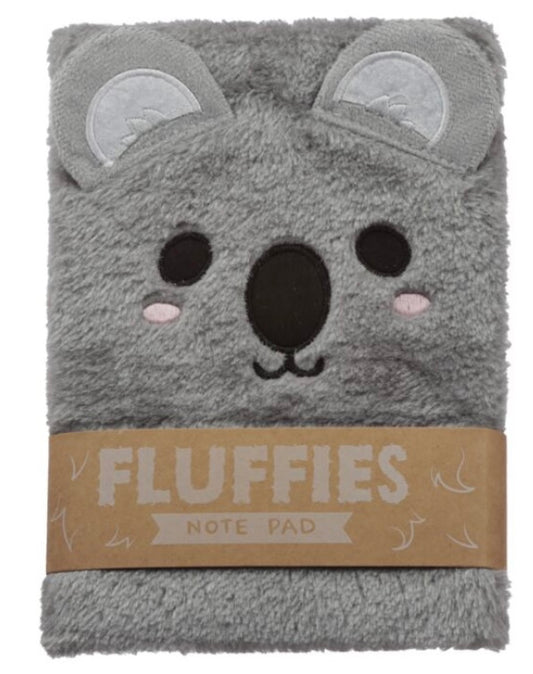 Fluffy animal notebooks
