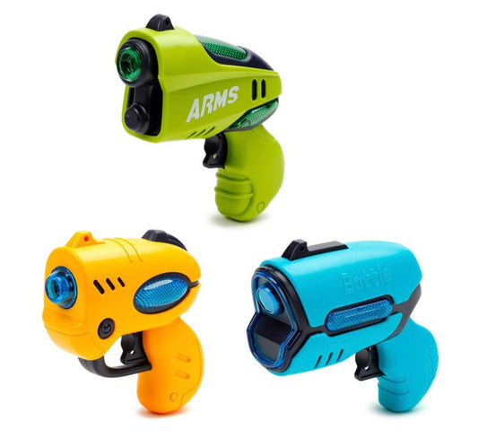 Lights and sounds space gun