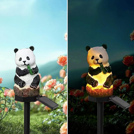 Panda stake Solar light