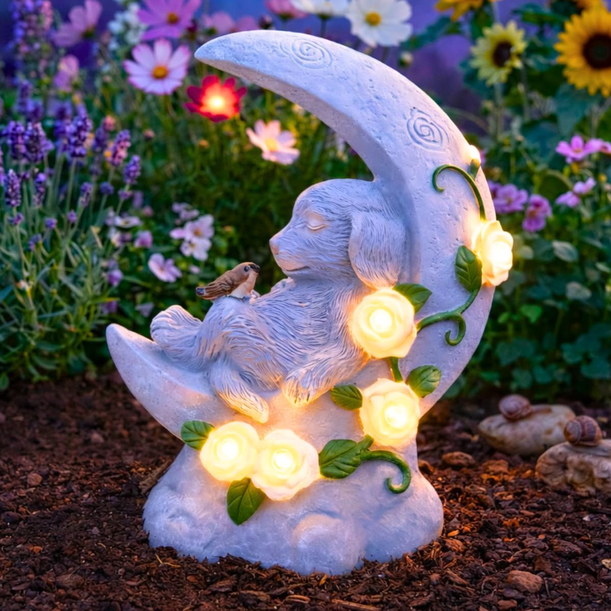 Dog Solar ornaments