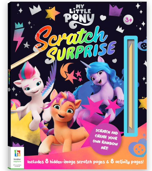 My little pony scratch surprise art book