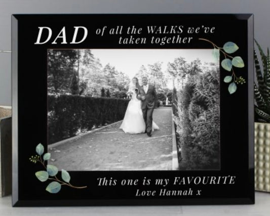 Of all the walks wedding frame