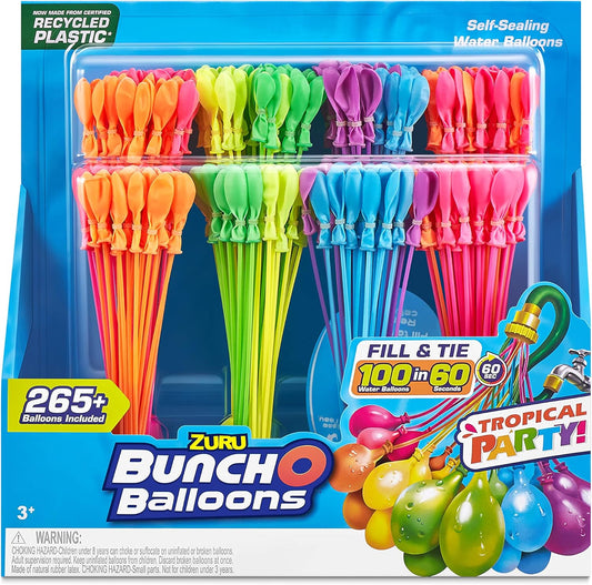 Party pack of water balloons