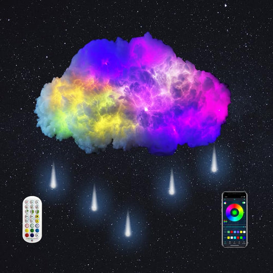 Sensory light rain cloud