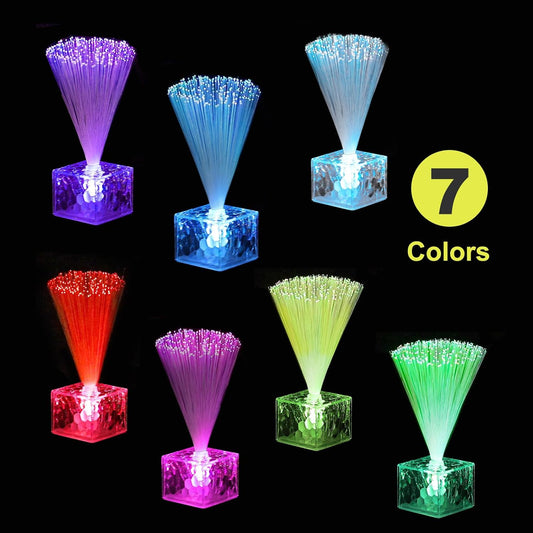 Sensory fibre optic lamps
