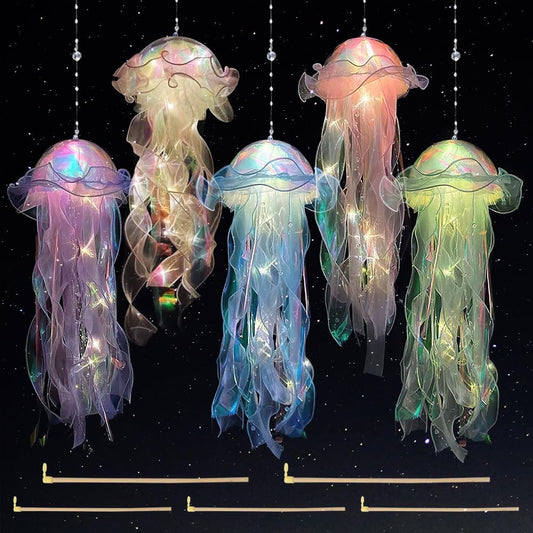 Sensory jelly fish lights x5