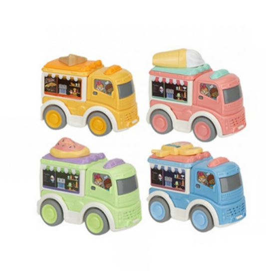 City Cars Die Cast Metal Food Truck Assorted