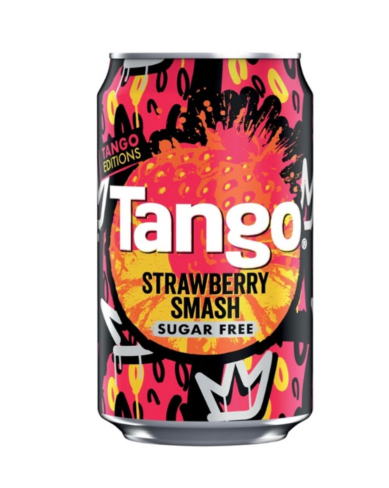 Tango Strawberry Smash Sugar Free Cans (24 x 330ml)