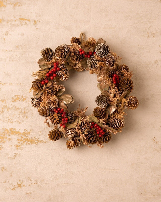 Scented Hanging Wreath - Red Berry