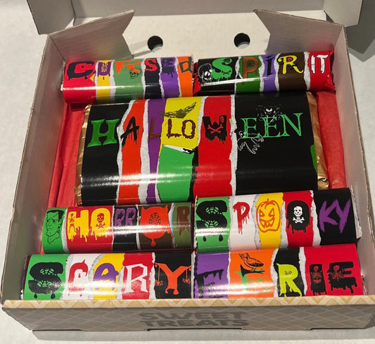 Halloween chocolate box