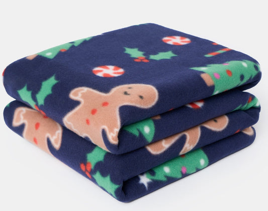 Christmas fleece blankets