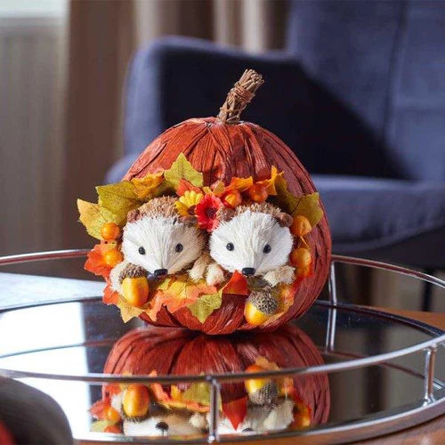 Pumpkin pals - Owl or Hedgehog