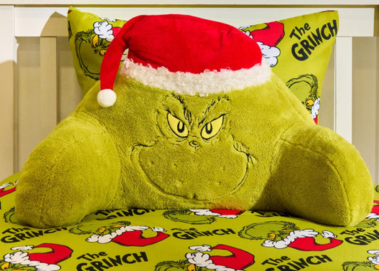 Grinch cuddle cushion