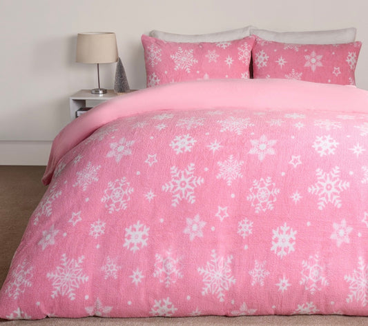 Snowflake Teddy duvet sets