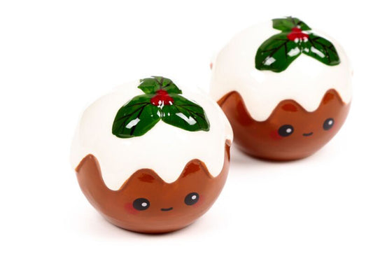 Christmas salt & pepper pots