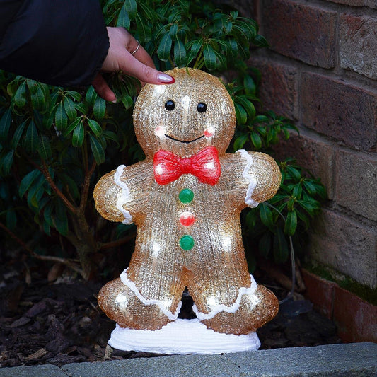 Christmas gingerbread light