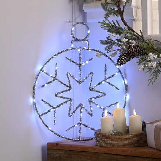 Christmas light up hanging decoration